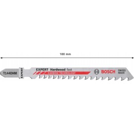 BOSCH Brzeszczot do wyrzynarki EXPERT Hardwood fast T144DHM, 10 szt. 2608901816