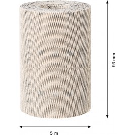 BOSCH Rolka siatki szlifierskiej EXPERT M480 93 mm, 5 m, G 220 2608900781