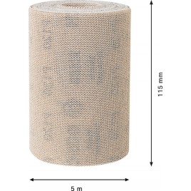 BOSCH Rolka siatki szlifierskiej EXPERT M480 115 mm, 5 m, G 120 2608900787