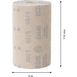 BOSCH Rolka siatki szlifierskiej EXPERT M480 115 mm, 5 m, G 180 2608900789