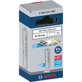 BOSCH Piła otwornica PRO Multi Material, 14 mm, gwintowana 2608901490