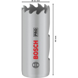 BOSCH Piła otwornica PRO Multi Material, 21 mm, gwintowana 2608901495