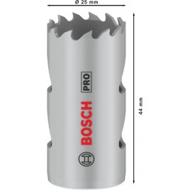 BOSCH Piła otwornica PRO Multi Material, 25 mm, gwintowana 2608901498