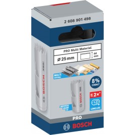 BOSCH Piła otwornica PRO Multi Material, 25 mm, gwintowana 2608901498