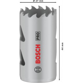 BOSCH Piła otwornica PRO Multi Material, 27 mm, gwintowana 2608901499