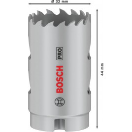BOSCH Piła otwornica PRO Multi Material, 32 mm, gwintowana 2608901502