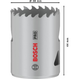 BOSCH Piła otwornica PRO Multi Material, 38 mm, gwintowana 2608901506