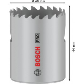 BOSCH Piła otwornica PRO Multi Material, 40 mm, gwintowana 2608901507