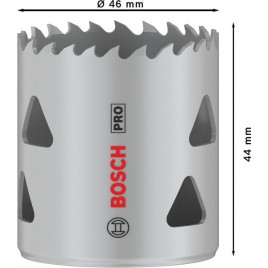 BOSCH Piła otwornica PRO Multi Material, 46 mm, gwintowana 2608901511