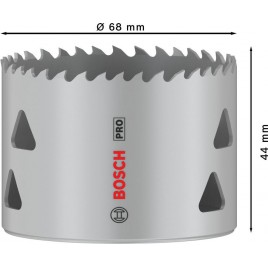 BOSCH Piła otwornica PRO Multi Material, 68 mm, gwintowana 2608901523