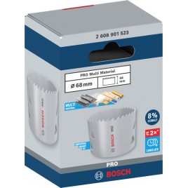 BOSCH Piła otwornica PRO Multi Material, 68 mm, gwintowana 2608901523