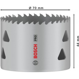 BOSCH Piła otwornica PRO Multi Material, 70 mm, gwintowana 2608901524