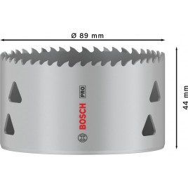 BOSCH Piła otwornica PRO Multi Material, 89 mm, gwintowana 2608901530