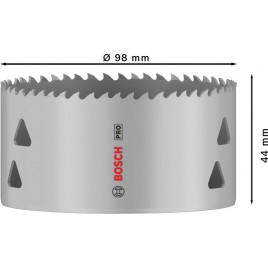 BOSCH Piła otwornica PRO Multi Material, 98 mm, gwintowana 2608901533