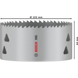 BOSCH Piła otwornica PRO Multi Material, 102 mm, gwintowana 2608901534