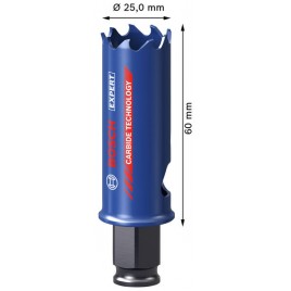 BOSCH Piła otwornica EXPERT Multi Material Power Change Plus, 25 x 60 mm 2608901881