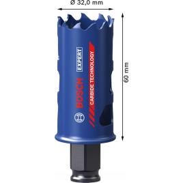 BOSCH Piła otwornica EXPERT Multi Material Power Change Plus, 32 x 60 mm 2608901882