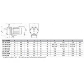 WILO JET WJ 301 X EM Pompa hydroforowa 2865570