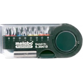 Zestaw bitów Metabo SP, 9 sztuk 630419000