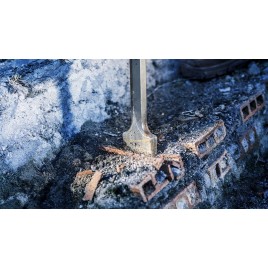 BOSCH Dłuto łopatkowe PRO HEX 28-4C, 80 × 400 mm 1618661000