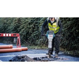 BOSCH PRO HEX 28-4C Dłuto łopatkowe, zaokrąglone, 135 × 400 mm 1618662000