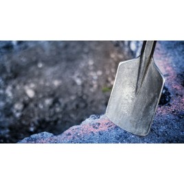 BOSCH PRO HEX 28-4C Dłuto łopatkowe, zaokrąglone, 135 × 400 mm 1618662000