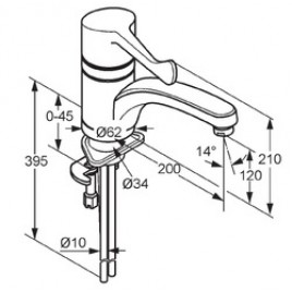 OUTLET KLUDI MEDI CARE Bateria kuchenna 349080524