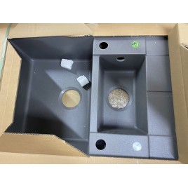 OUTLET BLANCO METRA 6 S Silgranit zlewozmywak alumetalik z korkiem aut. 513045 Z OTWOREM