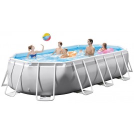 INTEX PRISM FRAME OVAL PREMIUM POOLS Basen Set 503 x 274 x 122 cm 26796GN