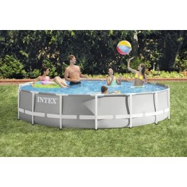 INTEX PRISM FRAME POOLS SET Basen 457 x 107 cm z filtracją kartuszową 26724GN