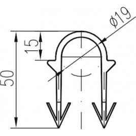 GEOS obejma podłogowa „A”, A303