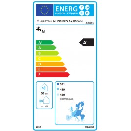 ARISTON NUOS EVO A+ 80 WH Podgrzewacz wody z pompą ciepła 1,2kW 3629056
