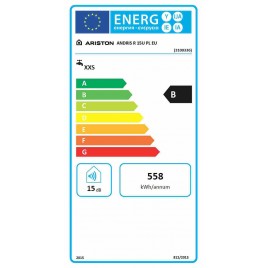 ARISTON ANDRIS R 15 U Podumywalkowy elektryczny podgrzewacz wody, 1,2kW 3100336