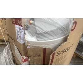 UŻYWANY ARISTON S/SGA X 80 EE Gazowy podgrzewacz wody pojemnościowy 75l 3211197 USZKODZONE