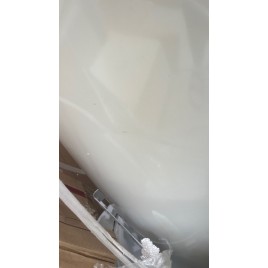 UŻYWANY ARISTON S/SGA X 80 EE Gazowy podgrzewacz wody pojemnościowy 75l 3211197 USZKODZONE
