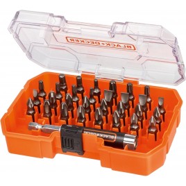 Black & Decker A7228 Zestaw 31 bitów do wkrętarek (25mm)