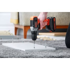 Black & Decker BCD001C1 Wiertarka akumulatorowa (37Nm/18V/1x1,5Ah)