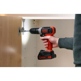 Black & Decker BCD001C1 Wiertarka akumulatorowa (37Nm/18V/1x1,5Ah)