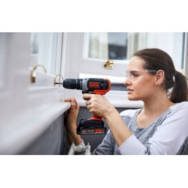 Black & Decker BCD001C1 Wiertarka akumulatorowa (37Nm/18V/1x1,5Ah)