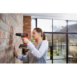 Black & Decker BCD003C1 Wiertarko-wkrętarka udarowa (45Nm/18V/1x1,5Ah)