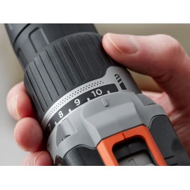 Black & Decker BCD003C1 Wiertarko-wkrętarka udarowa (45Nm/18V/1x1,5Ah)