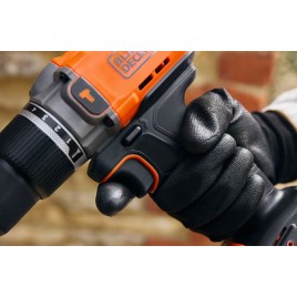 Black & Decker BCD383D1XC Wiertarko-wkrętarka udarowa (45Nm/18V/1x2,0Ah)