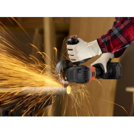Black & Decker BCG6L8D1S Akumulatorowa bezszczotkowa szlifierka kątowa (18V/1x2,0Ah)