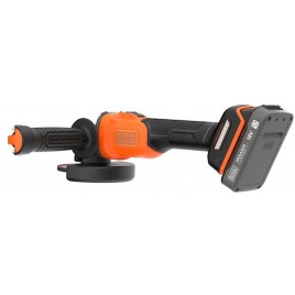 Black & Decker BCG6L8D2S Akumulatorowa bezszczotkowa szlifierka kątowa (18V/2x2,0Ah)