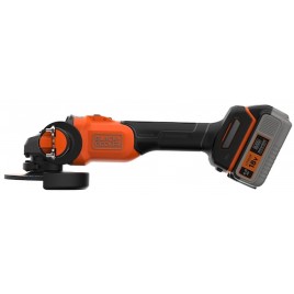 Black & Decker BCG6L8F1S Akumulatorowa bezszczotkowa szlifierka kątowa (18V/1x4,0Ah)