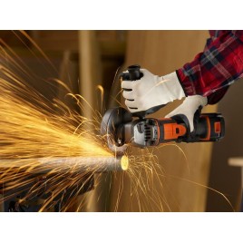 Black & Decker BCG720M1 Szlifierka kątowa akumulatorowa (125mm/18V/1x4,0Ah), torba