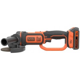Black & Decker BCG720M1 Szlifierka kątowa akumulatorowa (125mm/18V/1x4,0Ah), torba