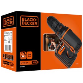 Black & Decker BDCDC18 Wiertarko-wkrętarka akumulatorowa (30Nm/18V/1x1,5Ah)