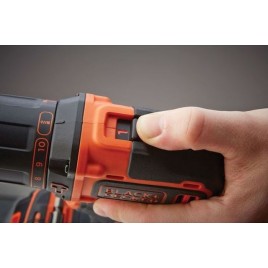 Black & Decker BDCHD18K1B2 Wiertarko-wkrętarka udarowa (40Nm/18V/2x2,0Ah), walizka