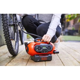 Black & Decker BDCINF18N Kompresor/sprężarka (11bar/230V/12V/18V/bez akumulatora)